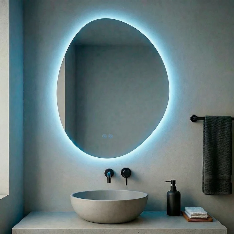 Espejo de baño con luz led Fenix