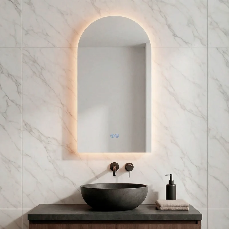 Espejo de baño con luz led Apolo