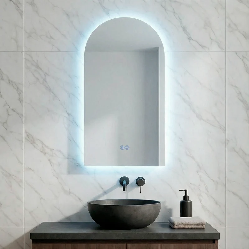 Espejo de baño con luz led Apolo