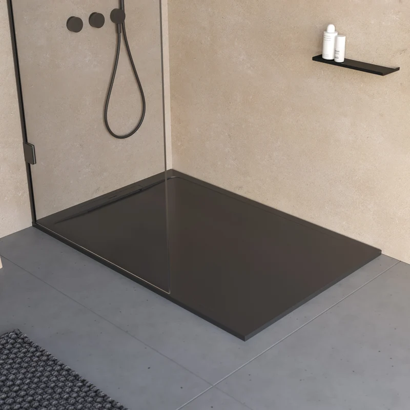 Receveur de douche en pierre naturelle extra plat à poser 90x150cm - ORIGINE