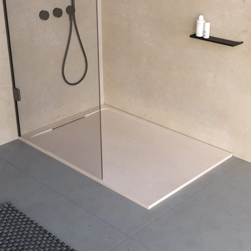 Receveur de douche en pierre naturelle extra plat à poser 90x200cm - ORIGINE