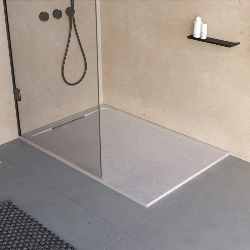 Receveur de douche en pierre naturelle extra plat à poser 90x200cm - ORIGINE