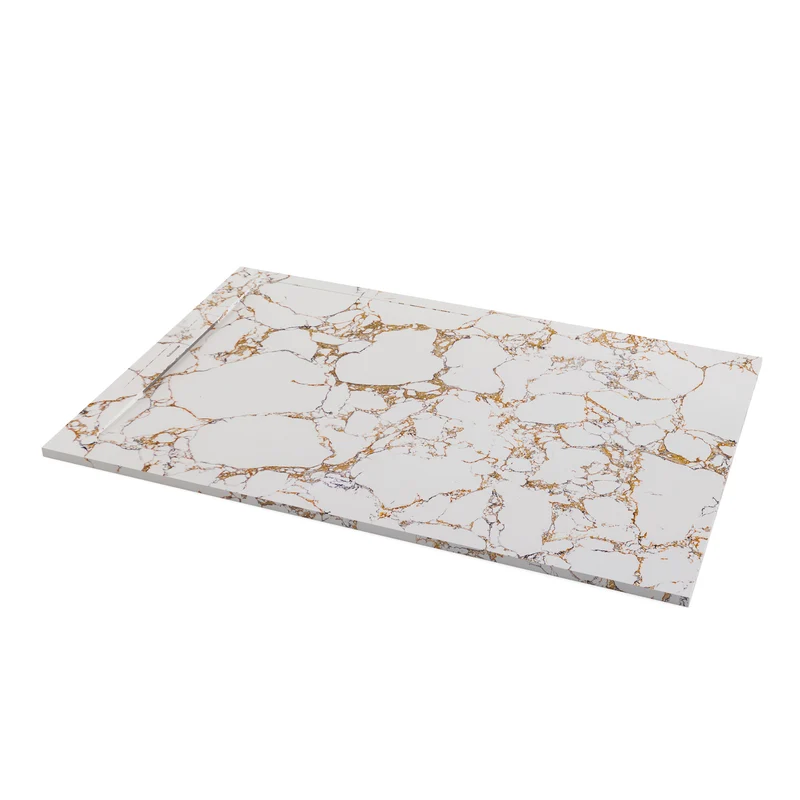 Receveur de douche en pierre naturelle extra plat à poser 80x90cm - ORIGINE