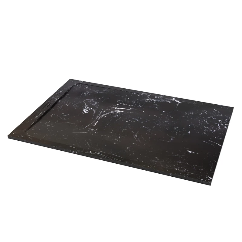 Receveur de douche en pierre naturelle extra plat à poser 80x90cm - ORIGINE