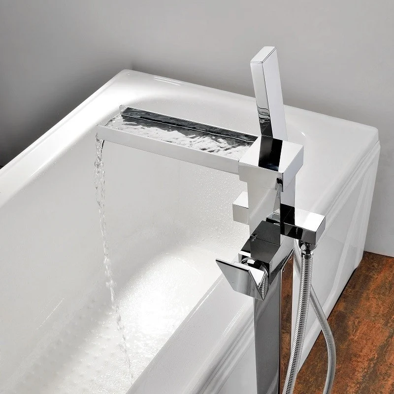 Grifo CASCADA monomando sobre SUELO baño/ducha TANO para bañera exenta