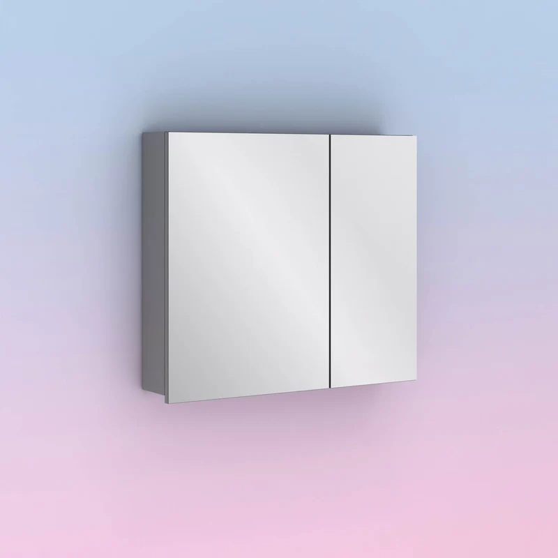 Mueble auxiliar con espejo MIDORI formato 2 y 3 puertas