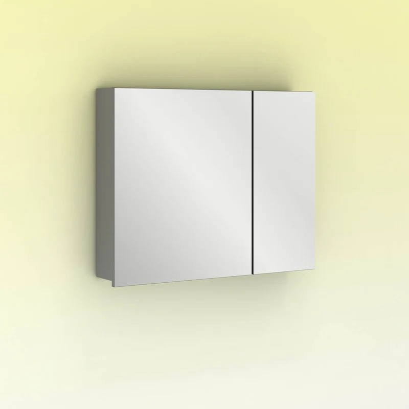 Mueble auxiliar con espejo MIDORI formato 2 y 3 puertas