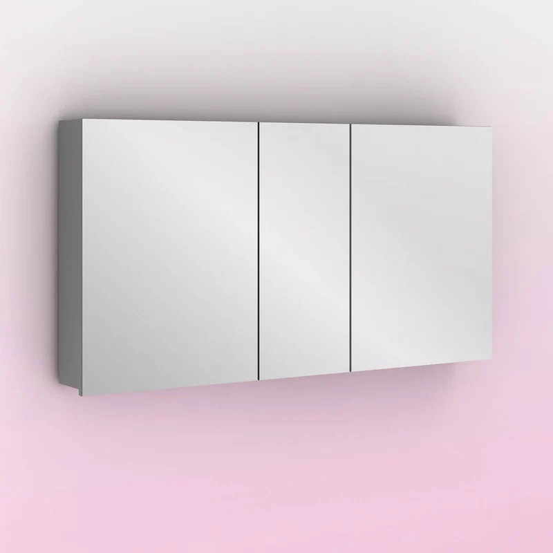 Mueble auxiliar con espejo MIDORI formato 2 y 3 puertas