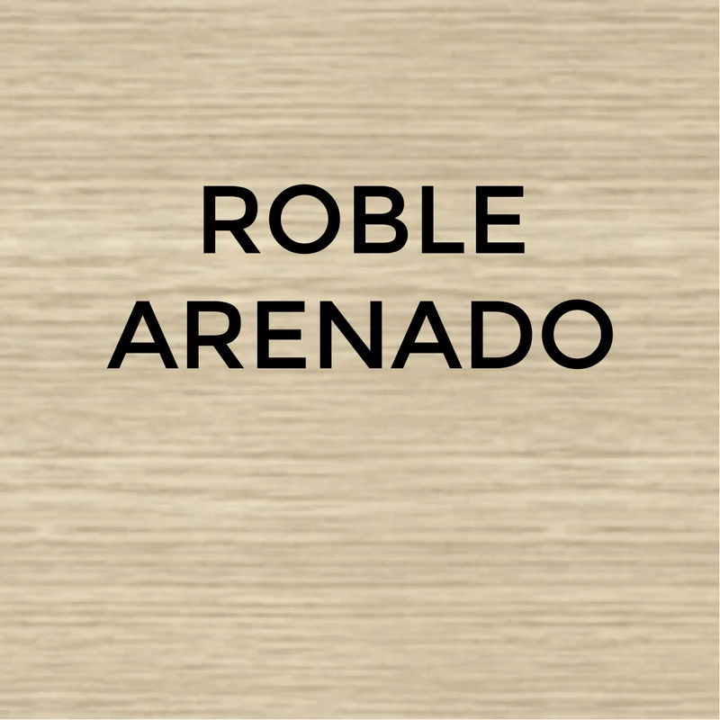 Mueble lavabo YOKO. Opción Blanco, Roble y Fumé.