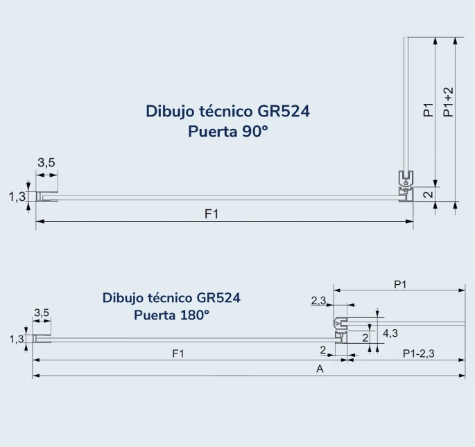 Mampara fija ducha + Puerte abatible GIRO