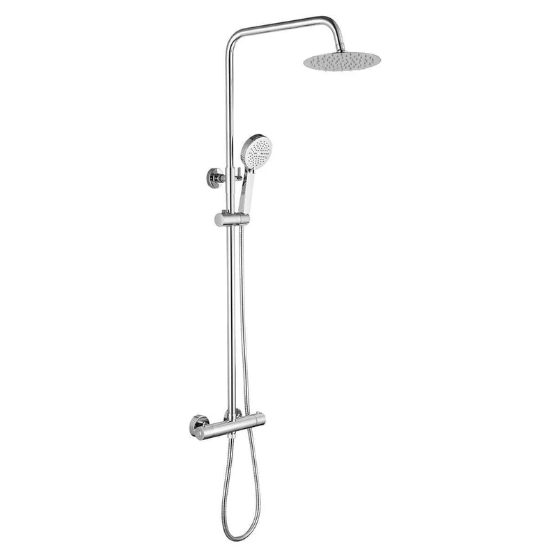 Columna de ducha termostática PONTI cromada