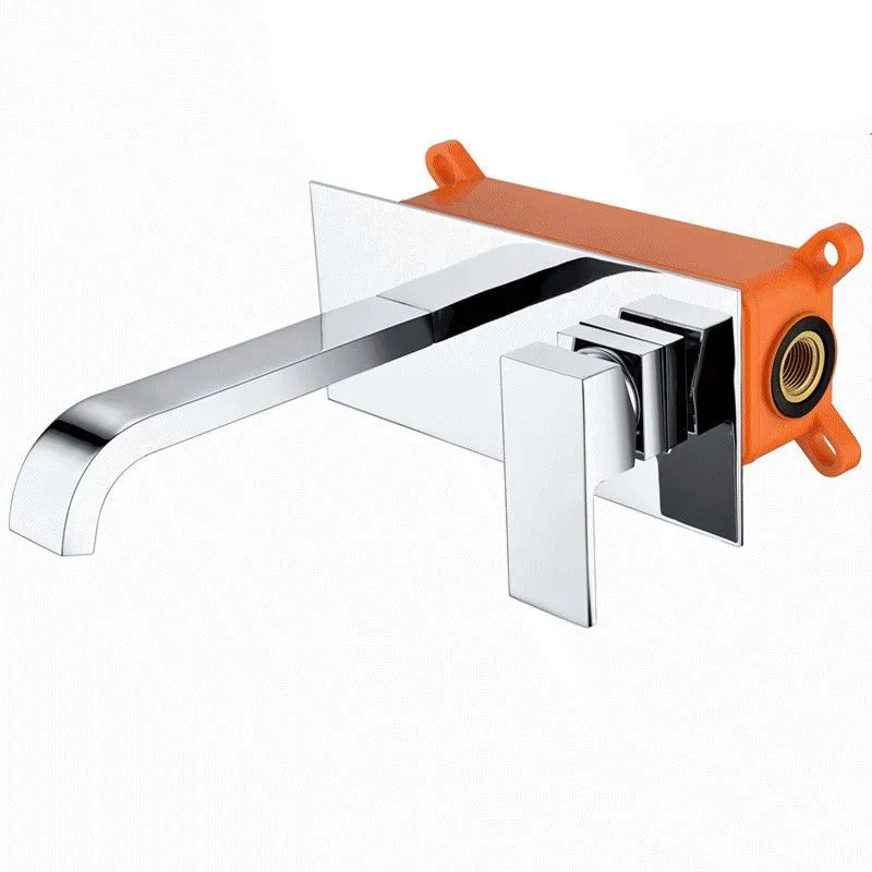 Grifo monomando lavabo empotrado ACTON cromado