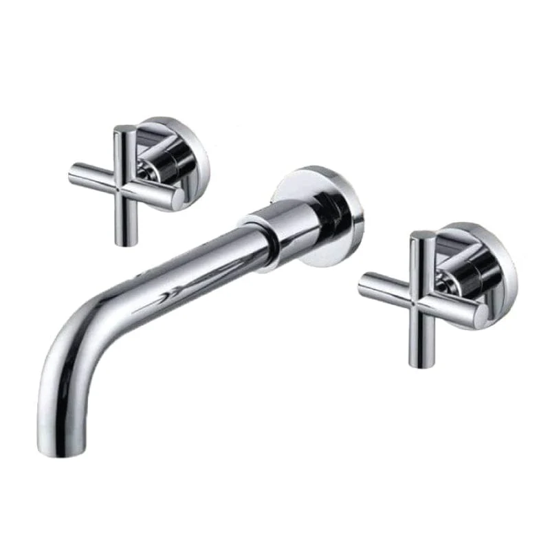 Grifo bimando lavabo empotrado CARBINI cromado