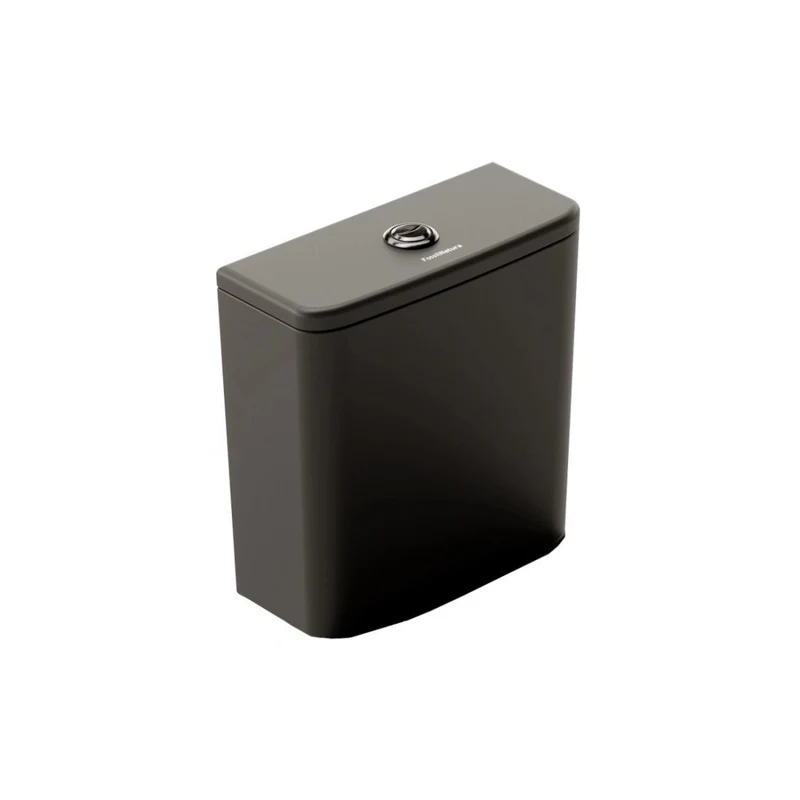 Cisterna de inodoro Nápoles PMR (sin mecanismo) negro mate