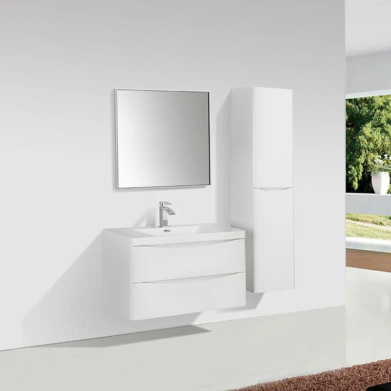 Mueble Lavabo + Lavabo 90 cm MONTADO - Blanco PIACENZA