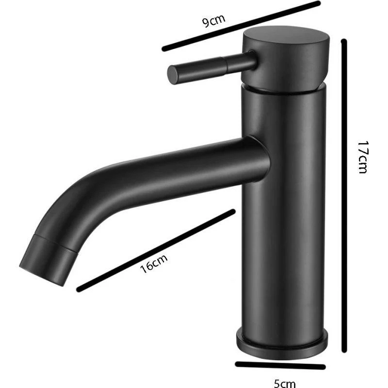 Grifo lavabo monomando SLIGO negro