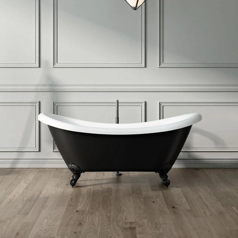 Bañera con patas DARLINGTON NEGRA