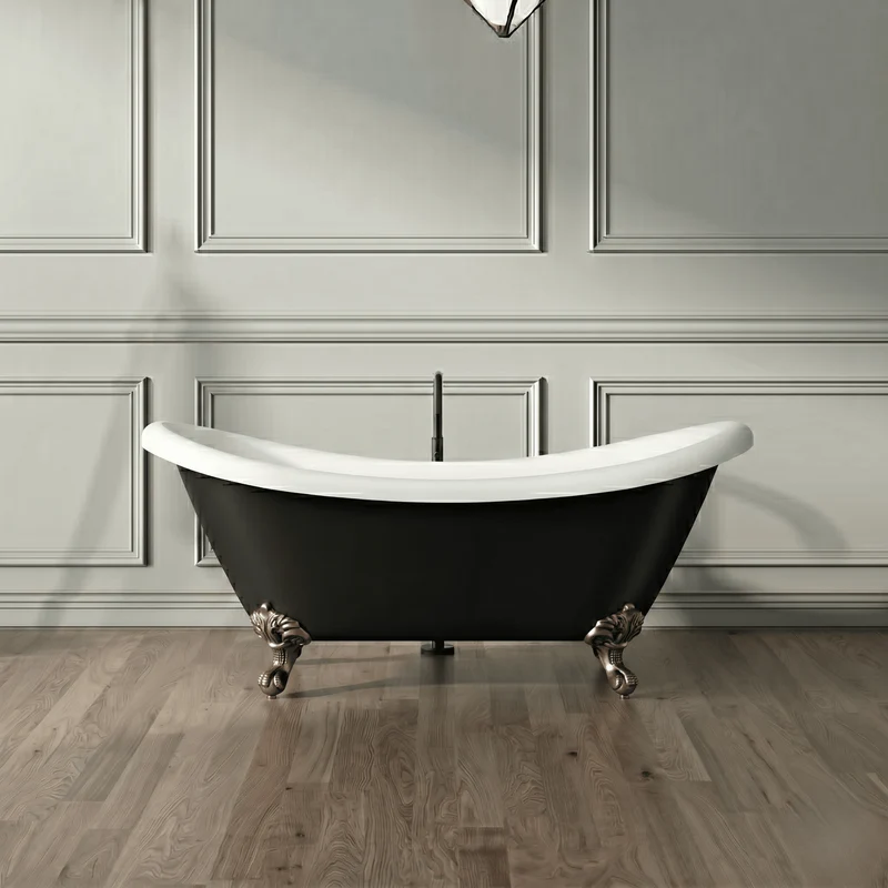 Bañera con patas DARLINGTON NEGRA