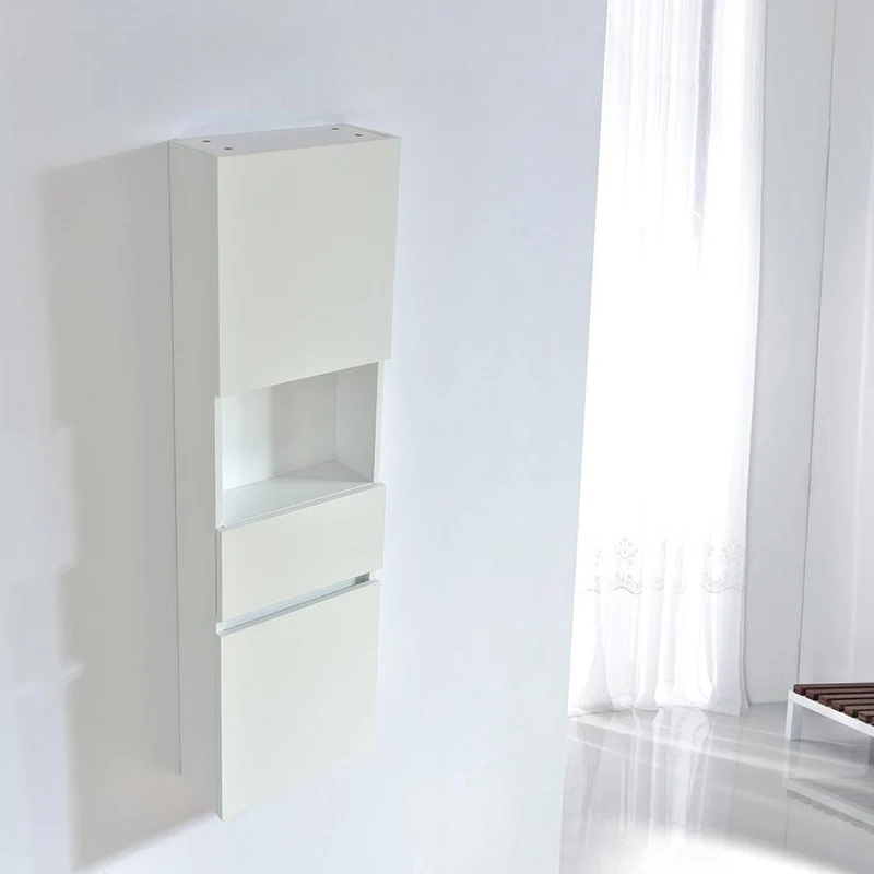 Armario ESSENTIEL 120 cm de largo acabado en fibra de madera blanco