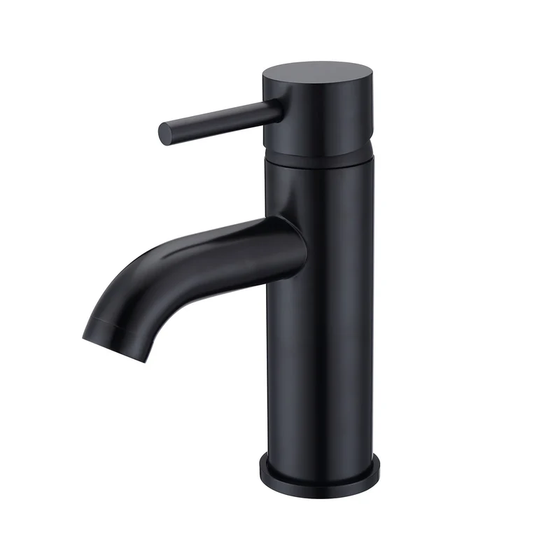 Grifo monomando para lavabo PICO negro mate