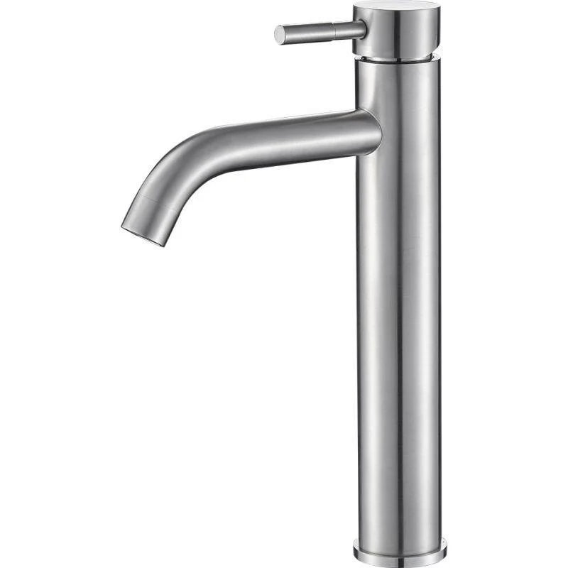 Grifo lavabo alto SLIGO acero cepillado