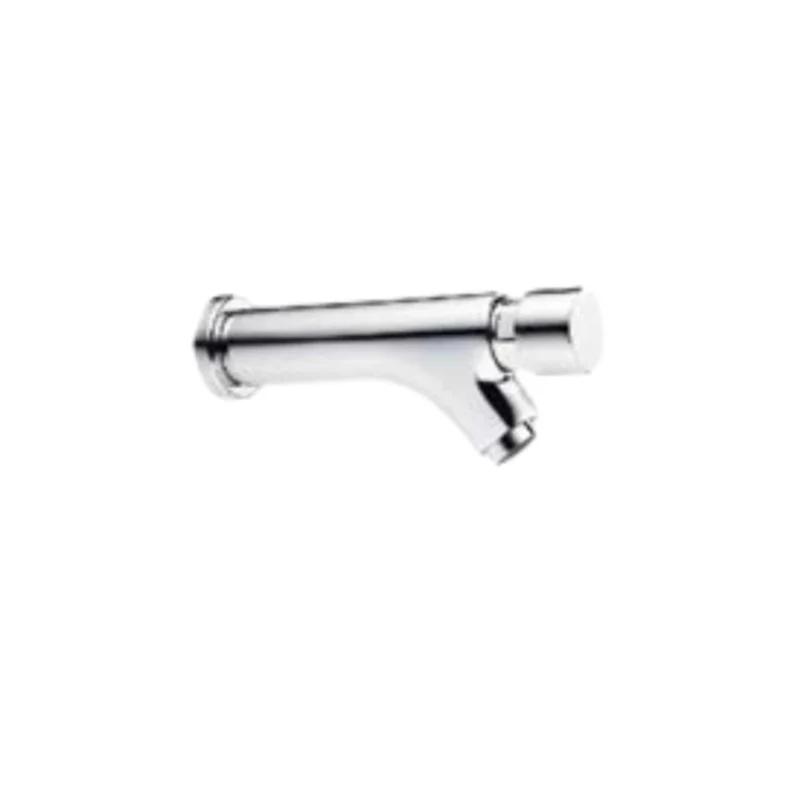 Grifo de lavabo temporizado de pared cromo