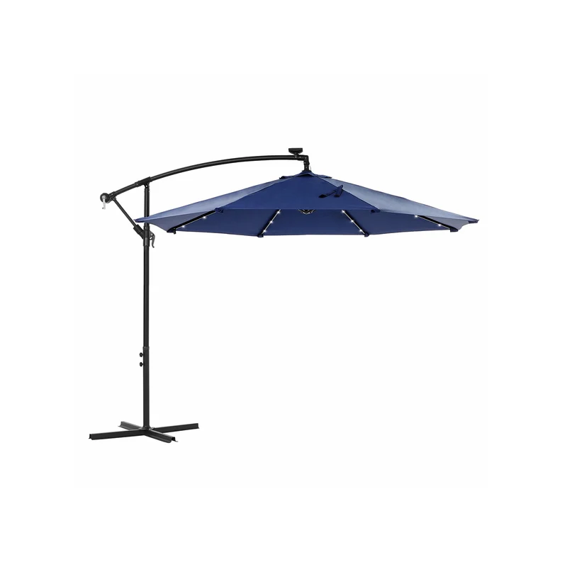 Parasol Excéntrico de Jardín con Base