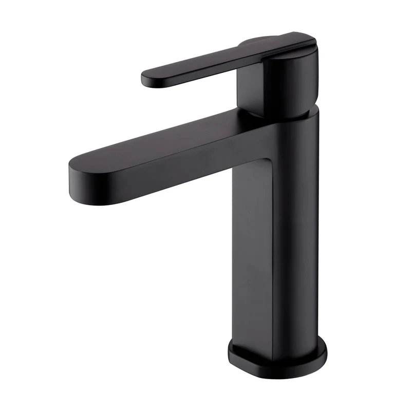 Grifo de lavabo monomando negro