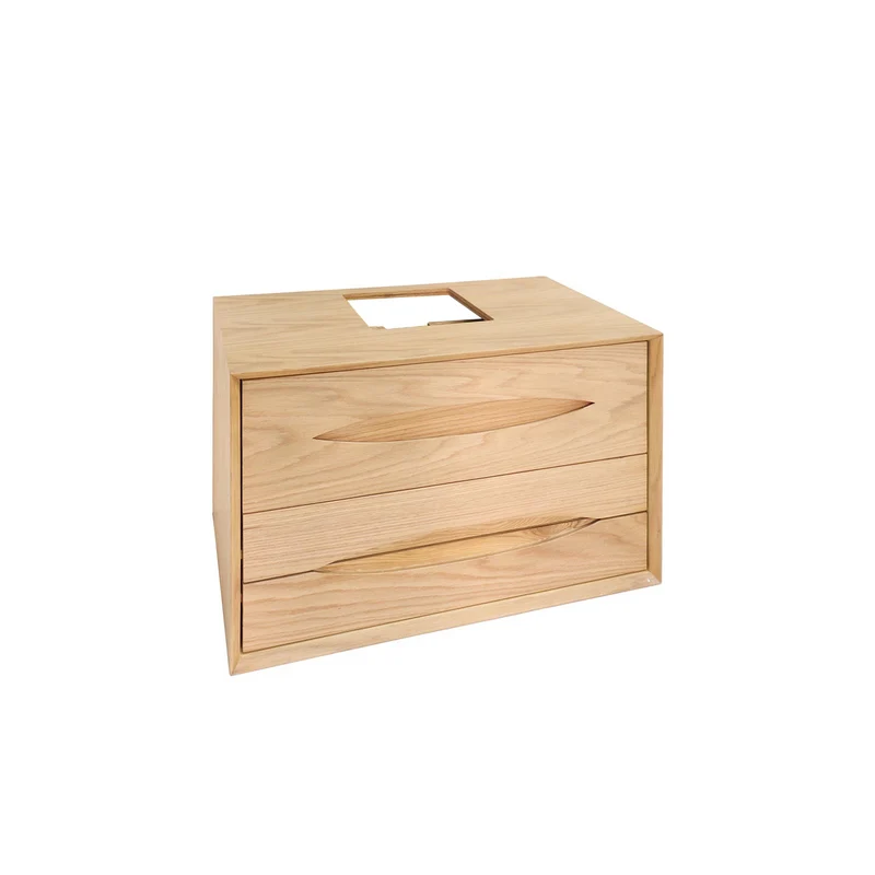Mueble de baño escandinavo - Bill - Roble - 80 cm
