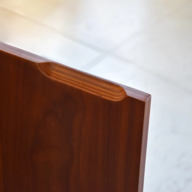 Mueble de baño Mid-Century Felix - Nogal - 84 cm