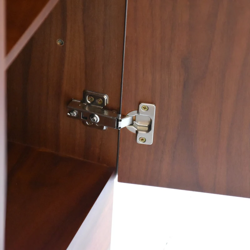Mueble de baño Mid-Century Felix - Nogal - 84 cm