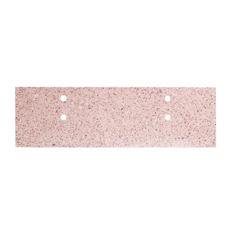 Plato de lavabo Terrazo Rosa - Marcel - 150cm