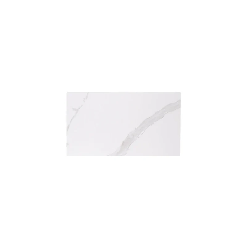 Plato de lavabo de cerámica Marcel - Blanco - 80cm