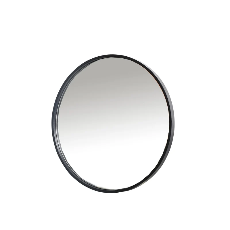 Espejo redondo Céleste - 50 cm - Metal negro