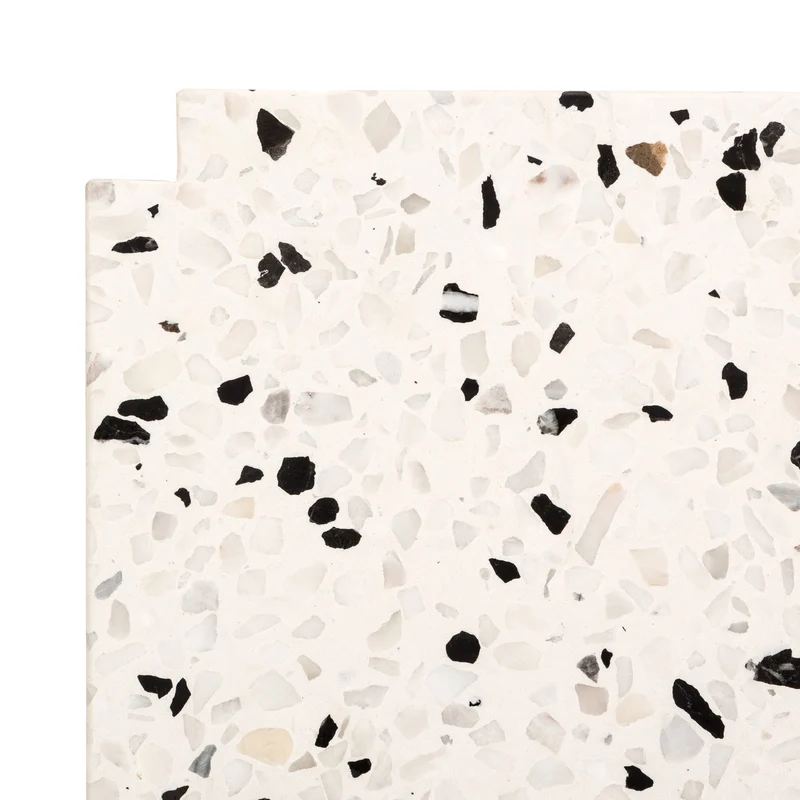 Placa base Gustaaf - Terrazo blanco - 150cm