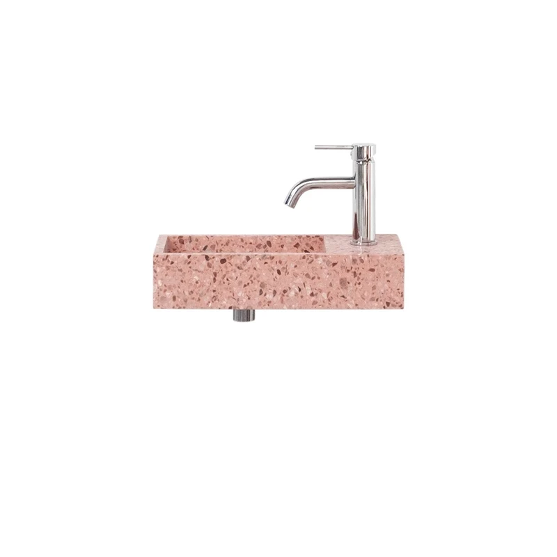 Porto Handenwasser - Roze Terrazzo - Derecha