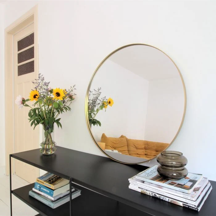 Spiegel dorado Céleste - 80 cm