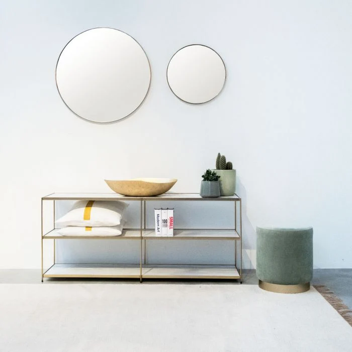 Spiegel dorado Céleste - 80 cm