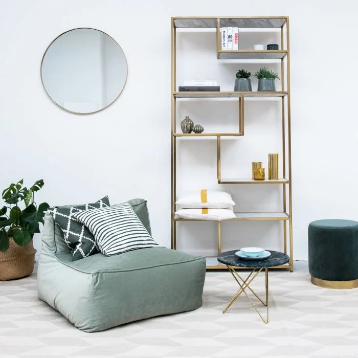 Spiegel dorado Céleste - 80 cm