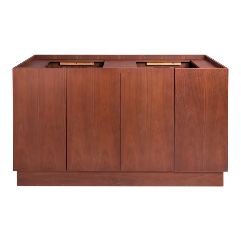 Mueble de baño Mid-Century Felix - Nogal - 154 cm