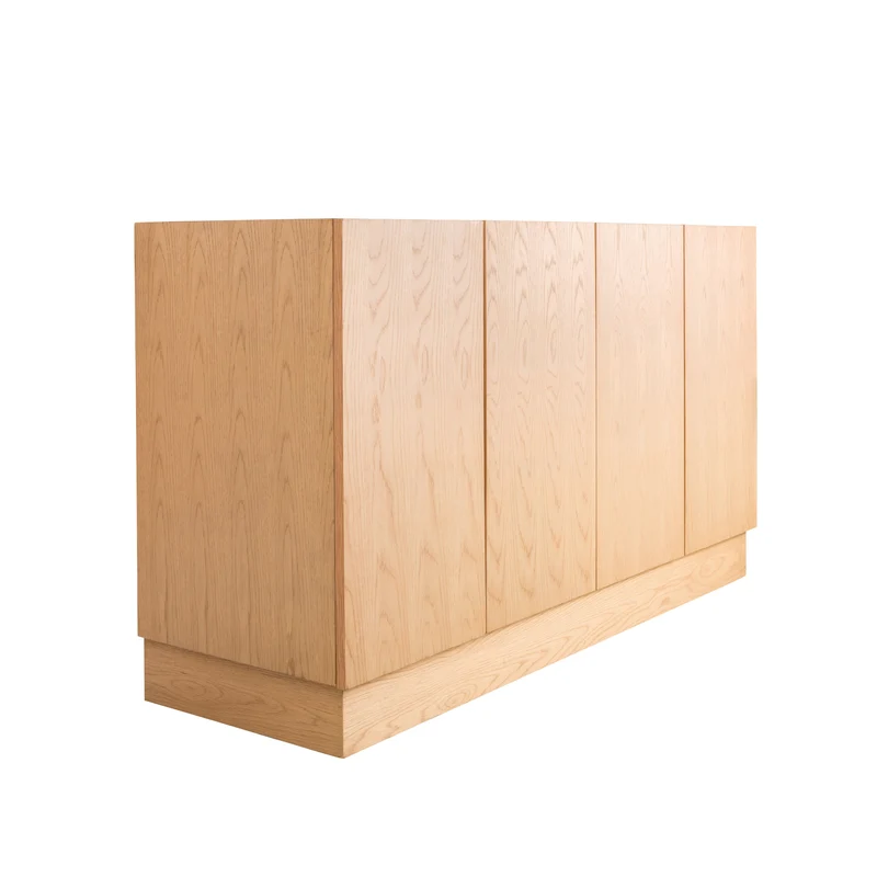 Mueble de baño escandinavo Felix - Roble - 154 cm