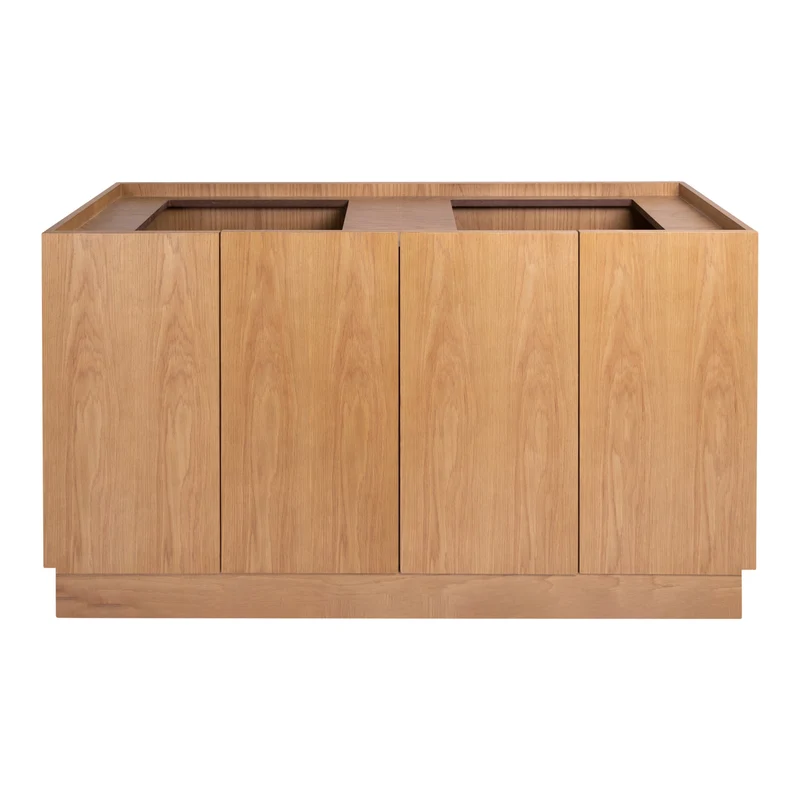Mueble de baño escandinavo Felix - Roble - 154 cm