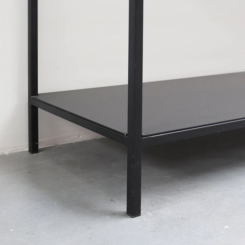 Placa base Gustaaf - Metal negro - 150cm