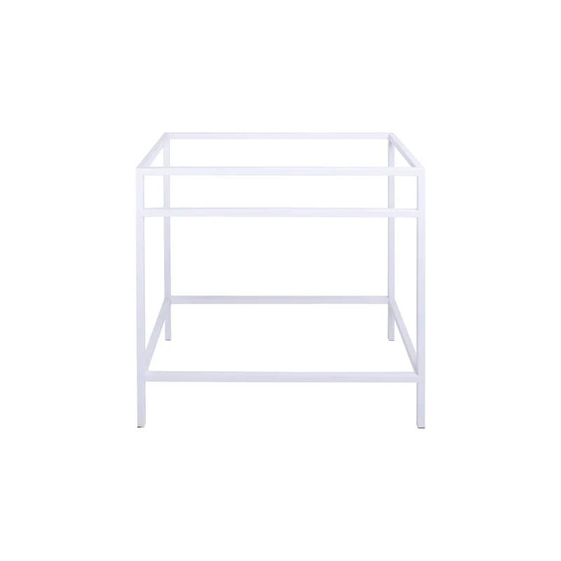 Estructura de mueble de baño - acero blanco - Jules - 80 cm