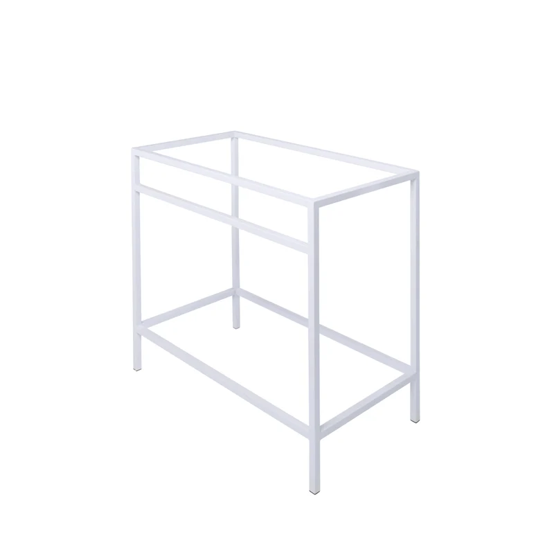 Estructura de mueble de baño - acero blanco - Jules - 80 cm