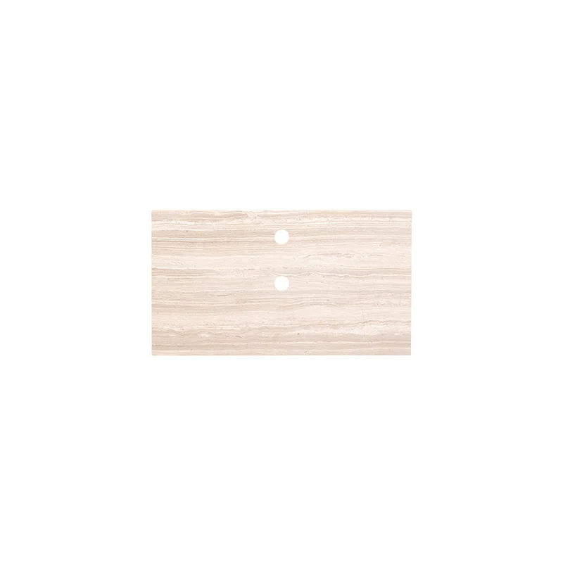 Plato de lavabo de mármol Marcel - Mármol Beige - 80cm