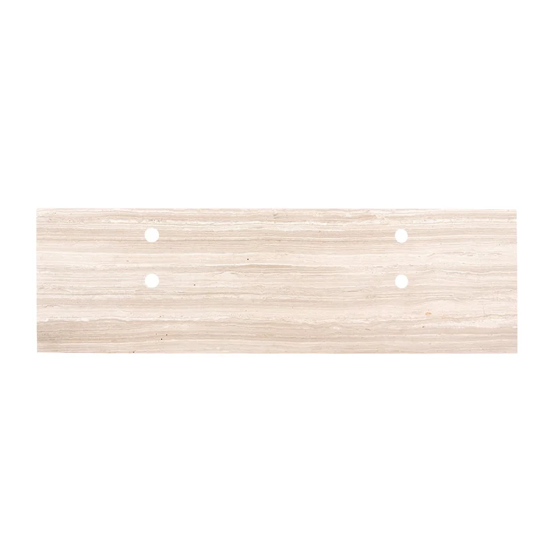 Plato de lavabo de mármol Marcel - Mármol Beige - 150cm