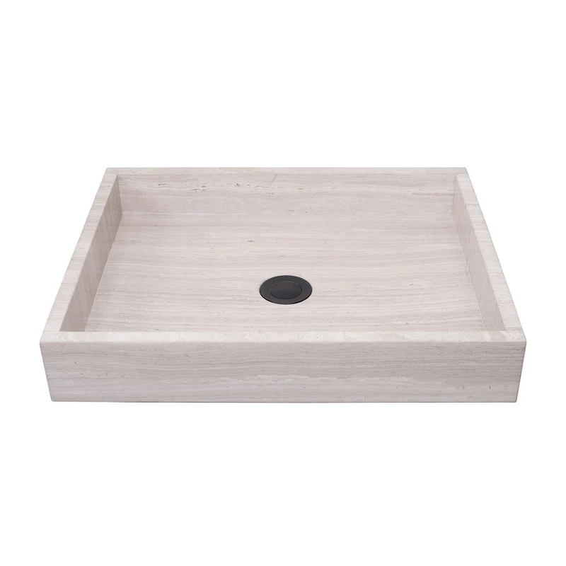 Lavabo de baño - Mármol beige - George