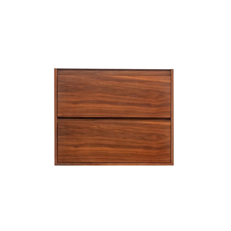 Mueble de lavabo - ANN - Nogal - 80 cm