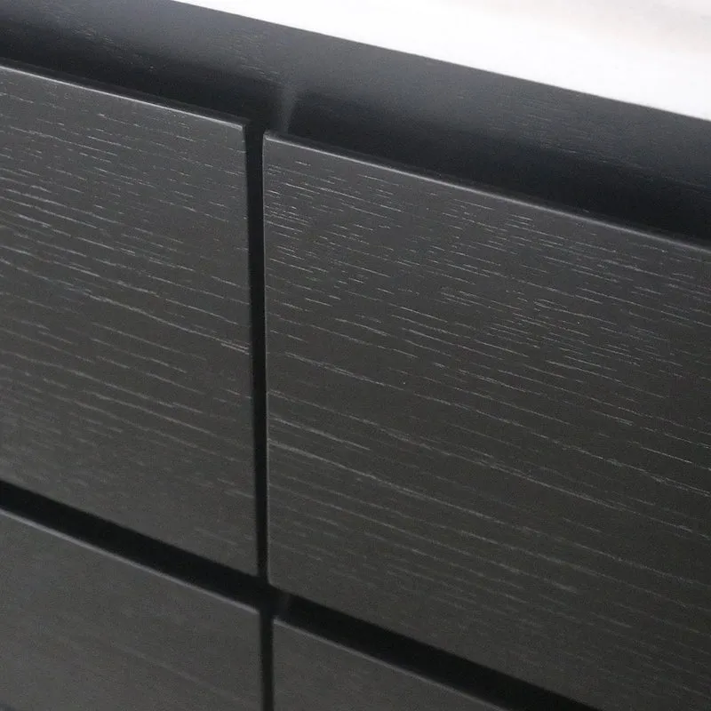 Mueble de baño ANN - 150 cm - Roble Negro